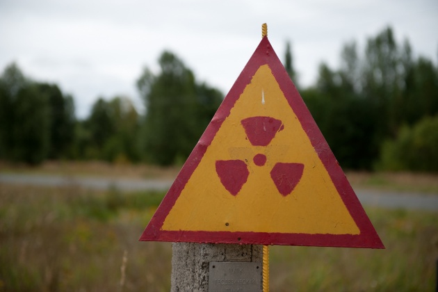 A large area around the Chernobyl nuclear power plant is still contaminated by radiation